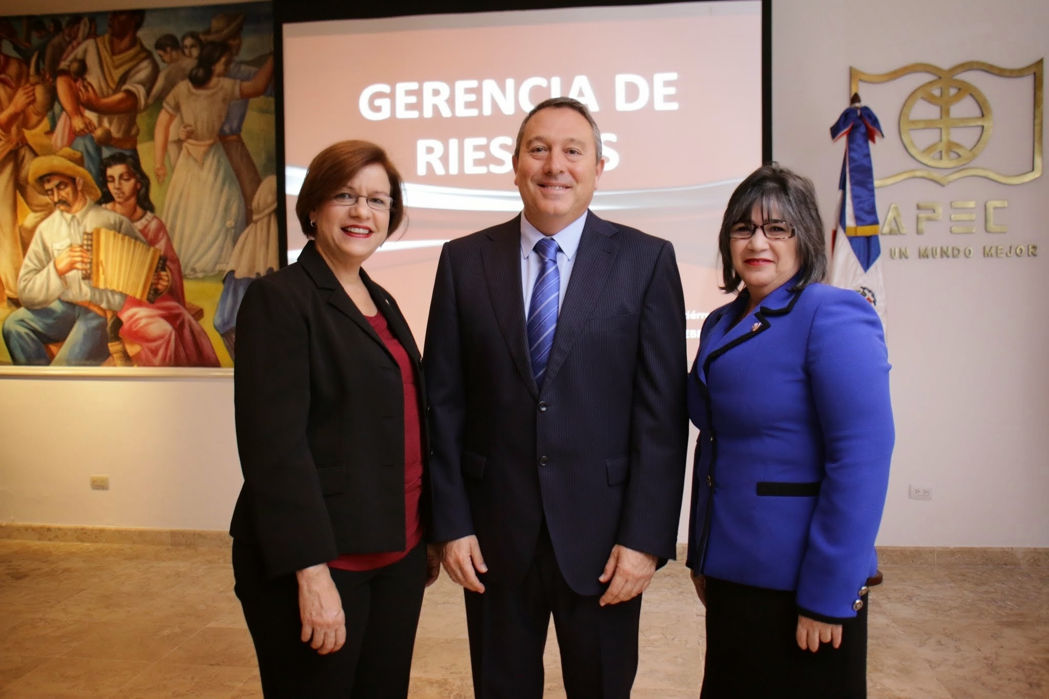 María Isabel Sánchez, Luis Gutiérez y Dalma Cruz Mirabal