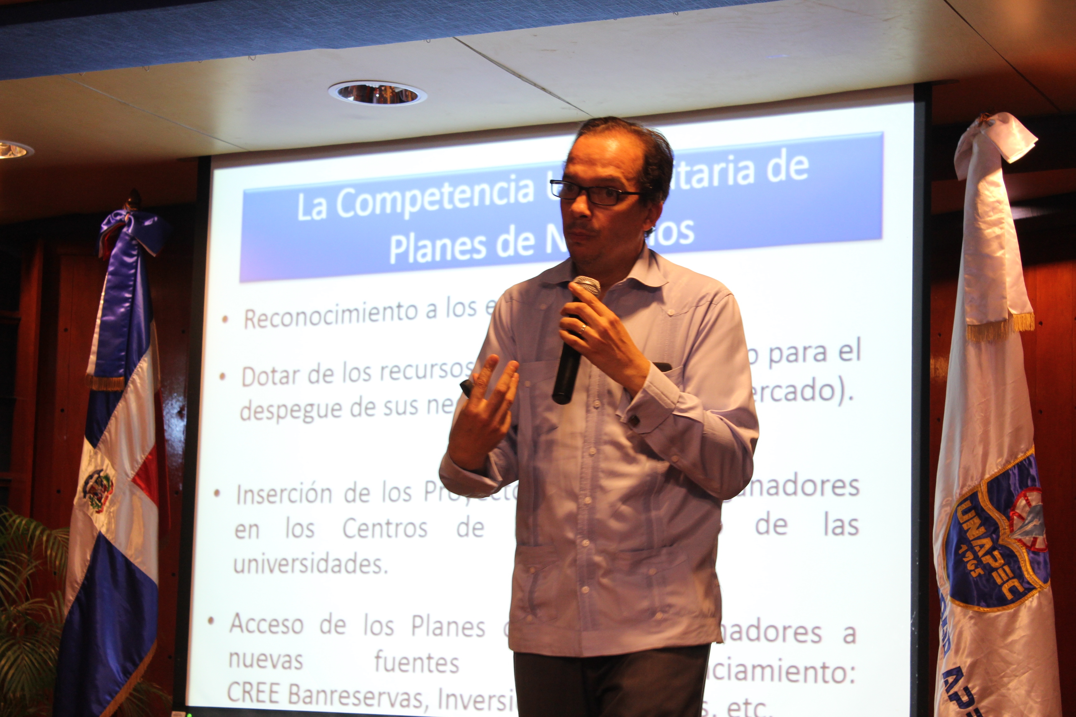 Orlando Pérez Richiez, director del Programa Nacional de Emprendimiento del Ministerio de Educación Superior Ciencia y Tecnología –MESCyT-