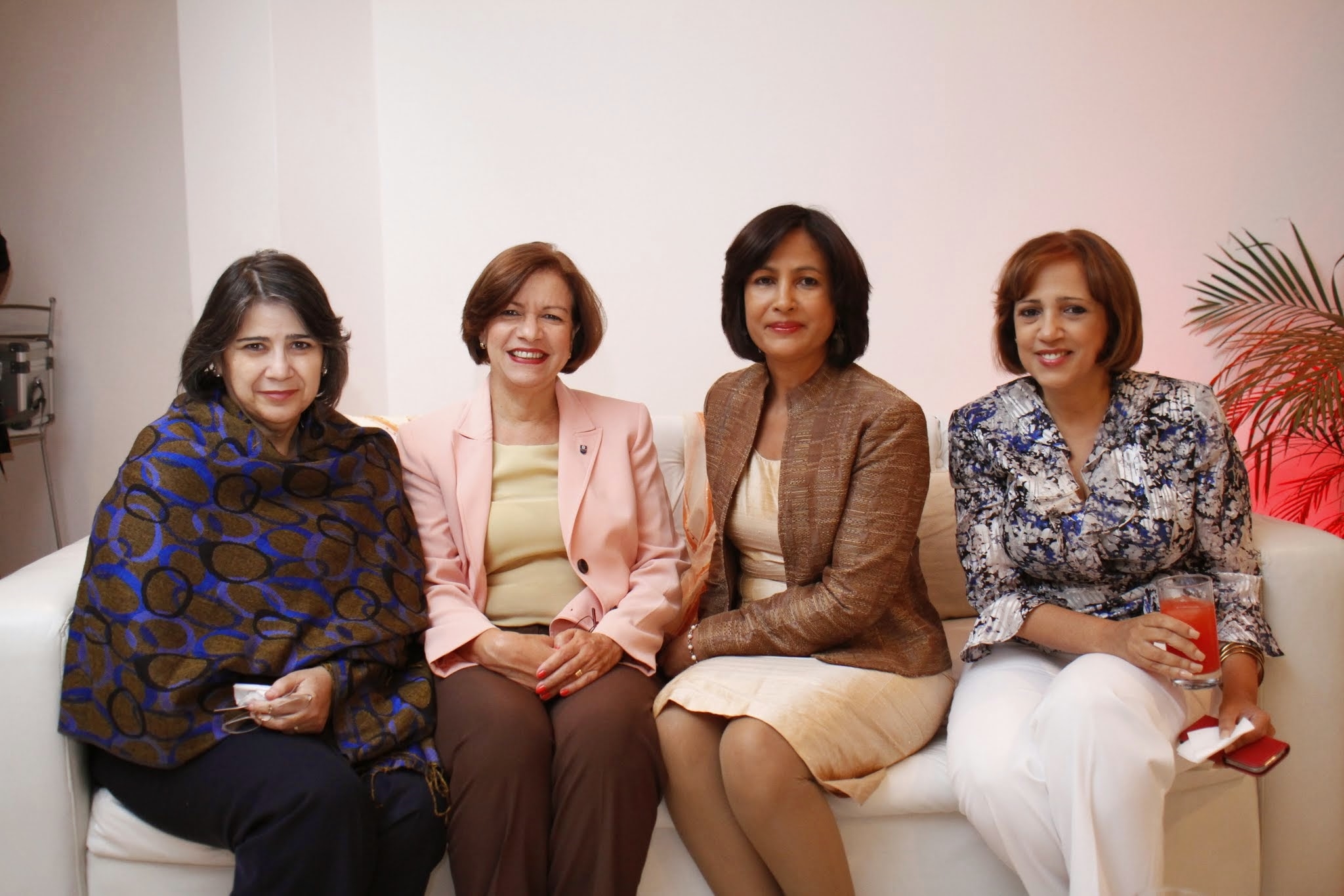 Dalma Crúz, María Isabel Sánchez, Marisela Almánzar y Aida Roca