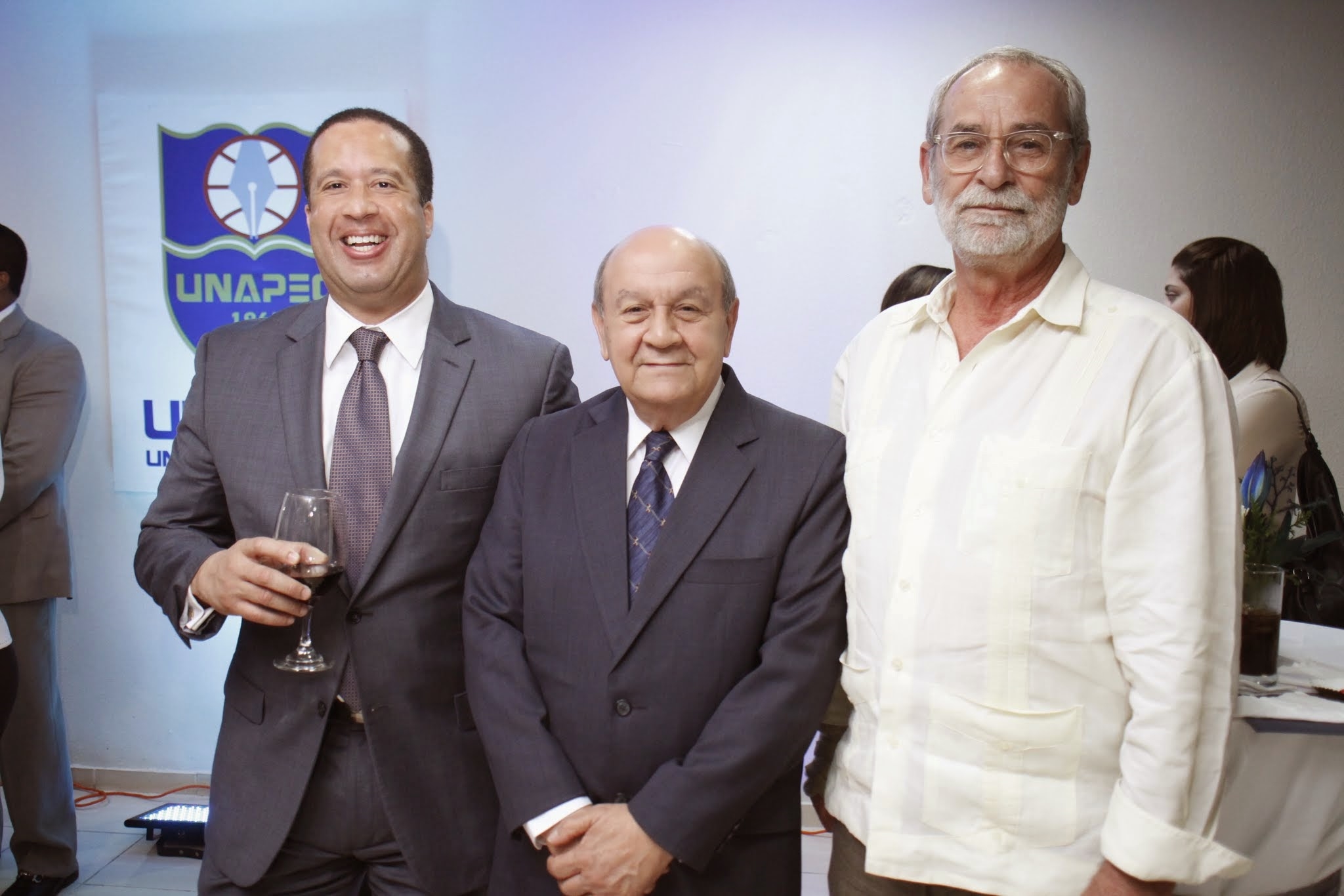 Luis Heredia Valenzuela, Franklin Holguin y Peter Croes