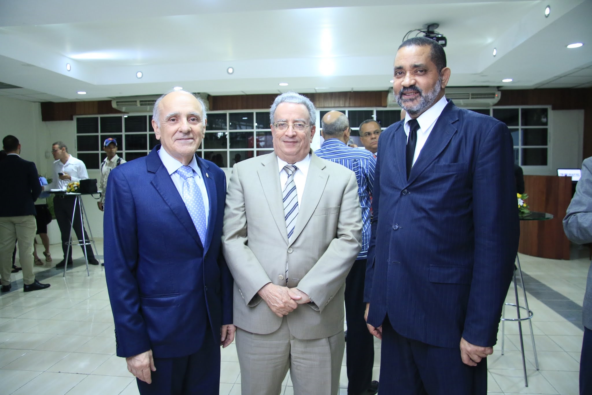 Roger Espailla, Radhames Mejía y Mariano Rodríguez