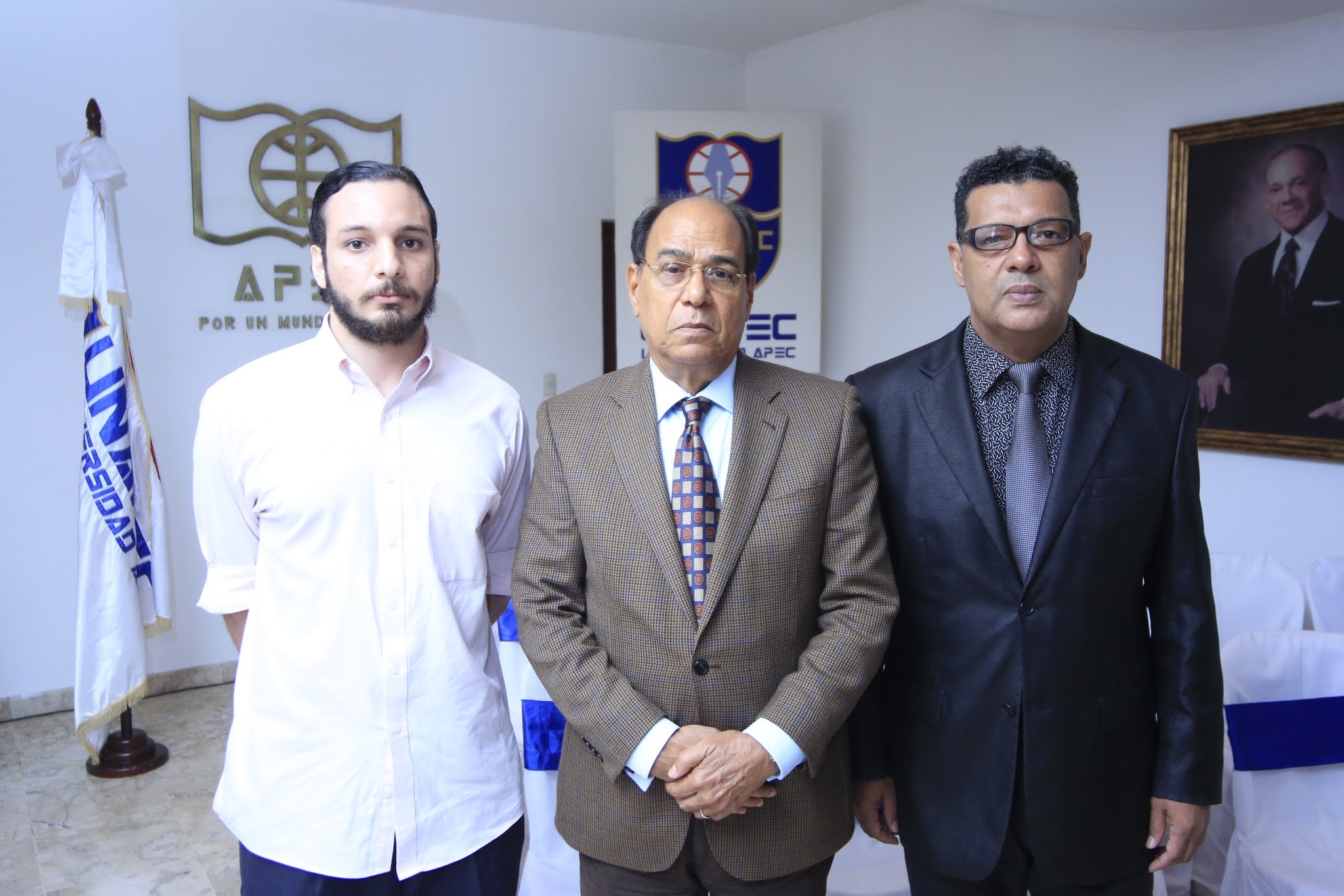 Carlos Muñóz, Pedro Antonio Eduardo y Reynaldo -Nan- Chevalier