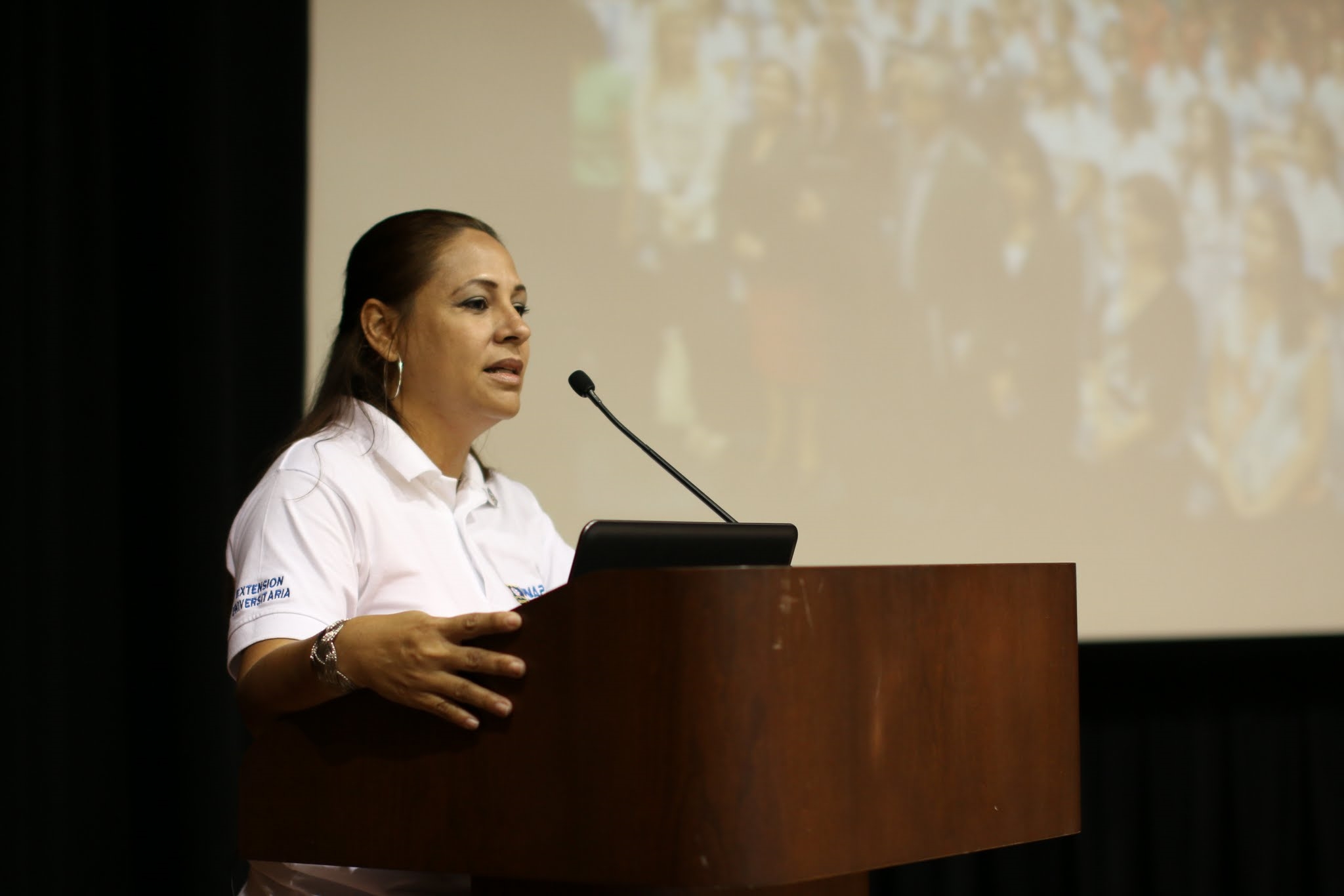 Ana Karina Guerrero, directora de Extensión Universitaria de UNAPEC