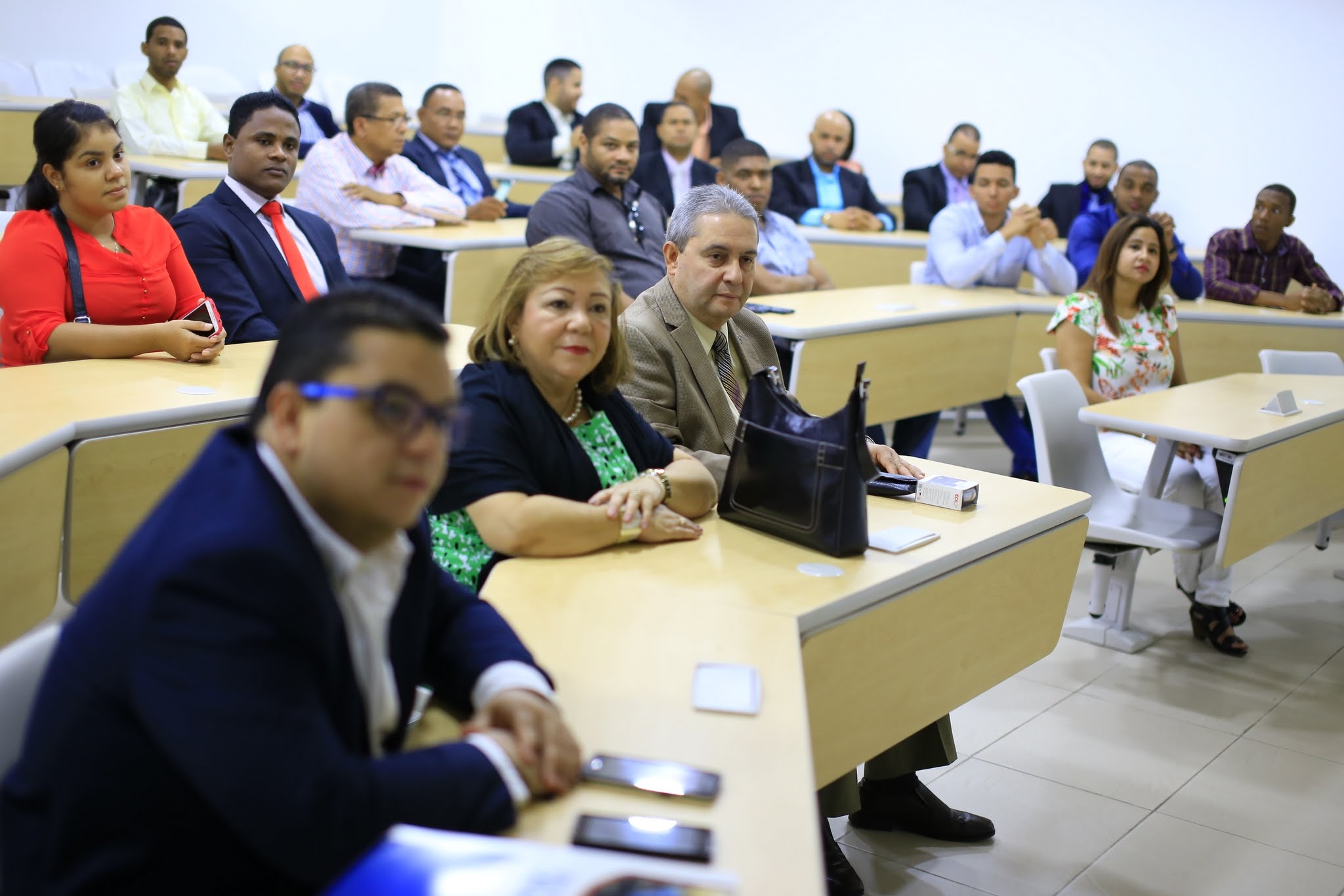 La actividad fue realizada en el Salón de Conferencias, ubicado en el Campus I de UNAPEC