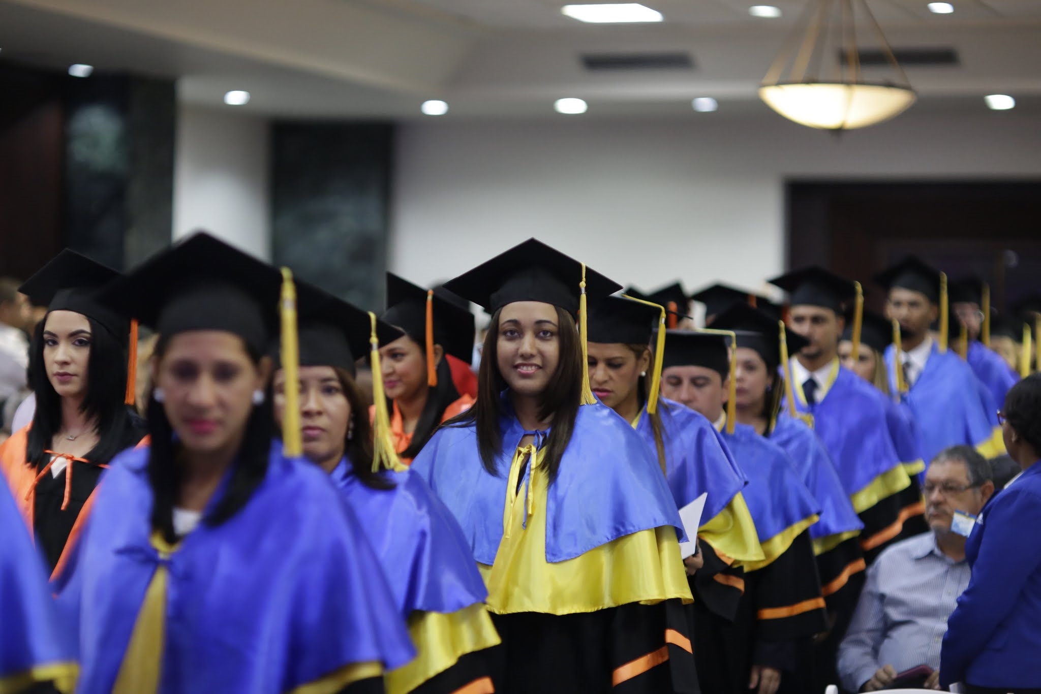 Los graduandos fueron de la licenciaturas, ingenierías, especialidades y maestrías certificadas a nivel internacionales con las acreditadoras GCREAS y ACBSP.
