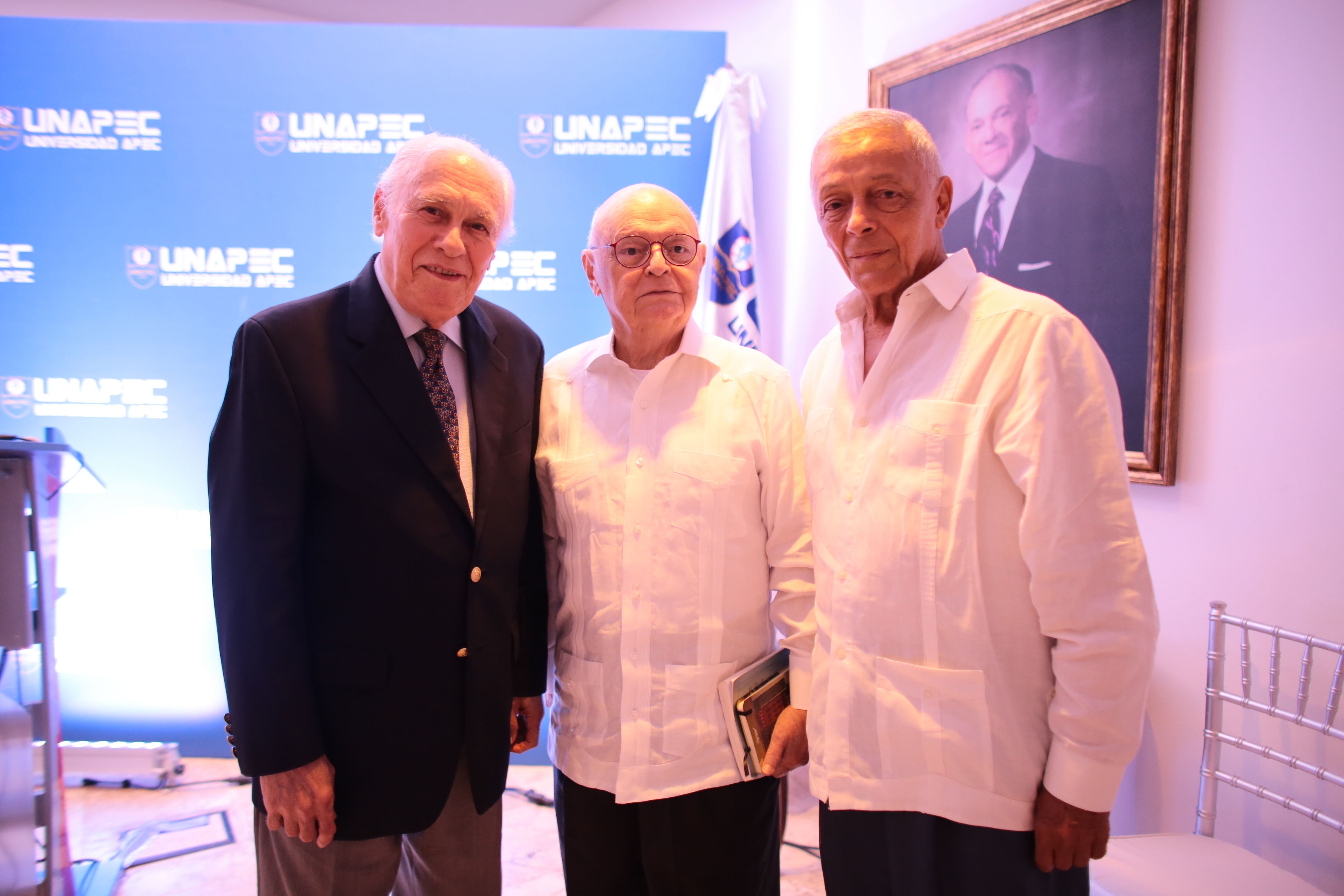 Eladio Knipping, Joao Clemente Baena y Pedro Blandini