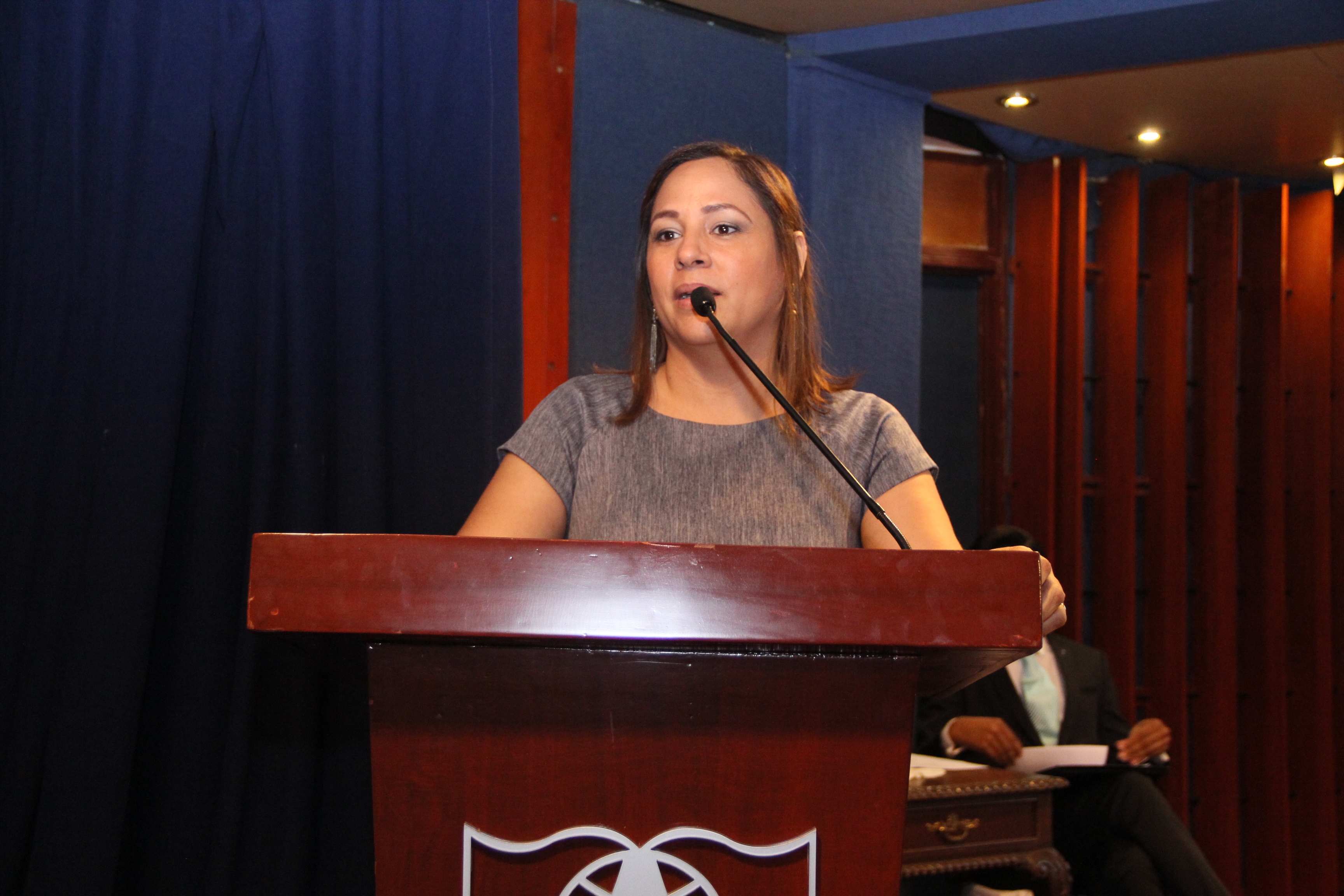 Lic. Ana Karina Guerrero, Directora de Extensión Universitaria de la Universidad APEC (UNAPEC)