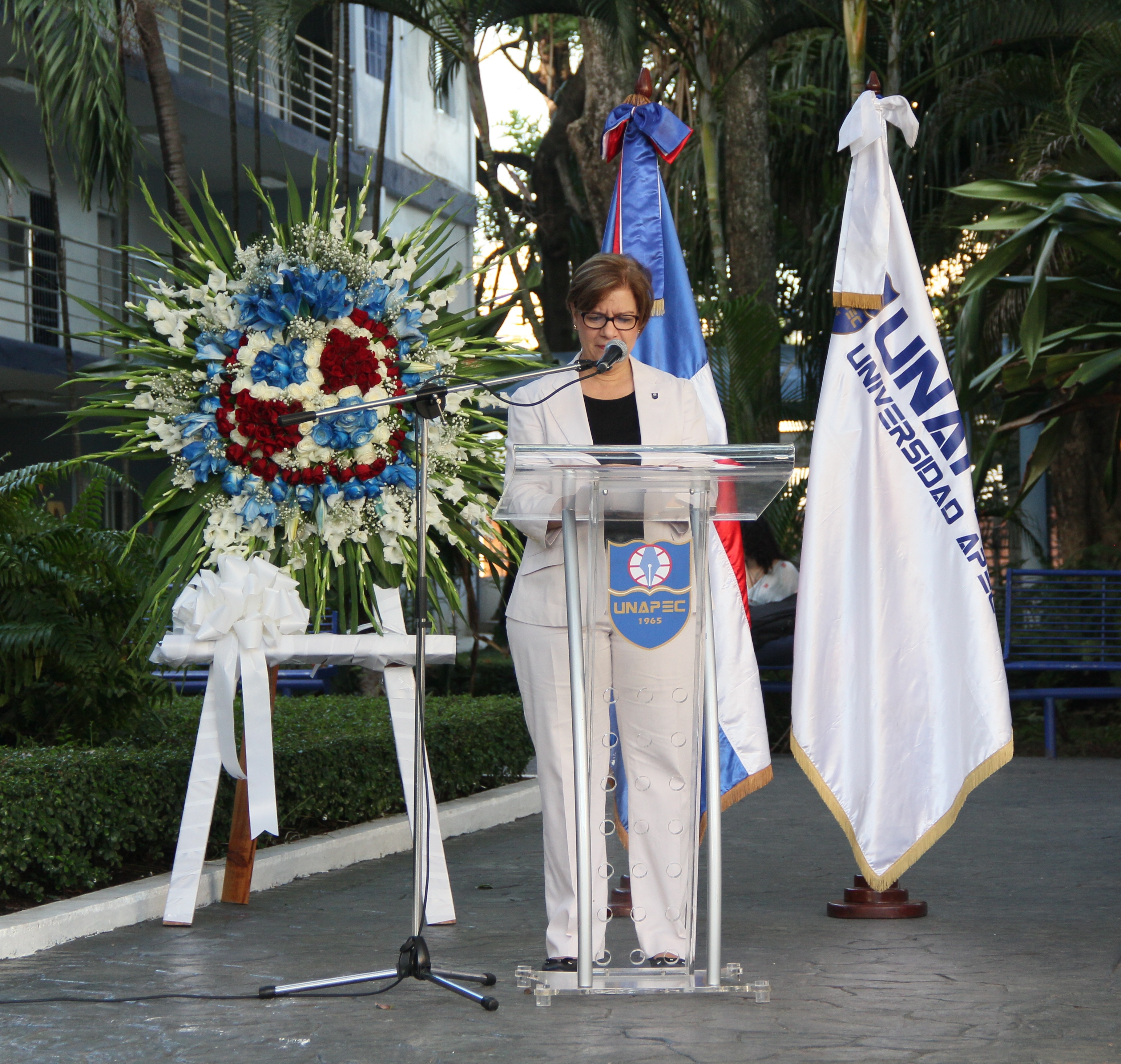 UNAPEC resalta virtudes de Juan Pablo Duarte durante acto conmemorativo por su natalicio